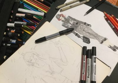 FASHION DESIGN – 2D ADVANCED ILLUSTRATION : FD004