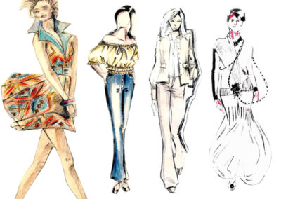 Fashion Drawing – Φιγούρα Μόδας και Ντύσιμο : FD003